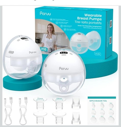 Paruu hands free breast - breast, pump